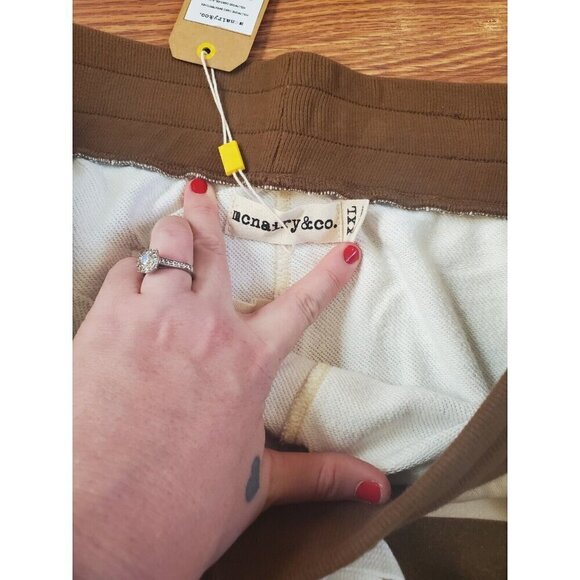 Mcnairy & Co Sweatpants Mens SZ XXL Hollywood Camo Squares Cuffed Streetwear NWT - Picture 2 of 9